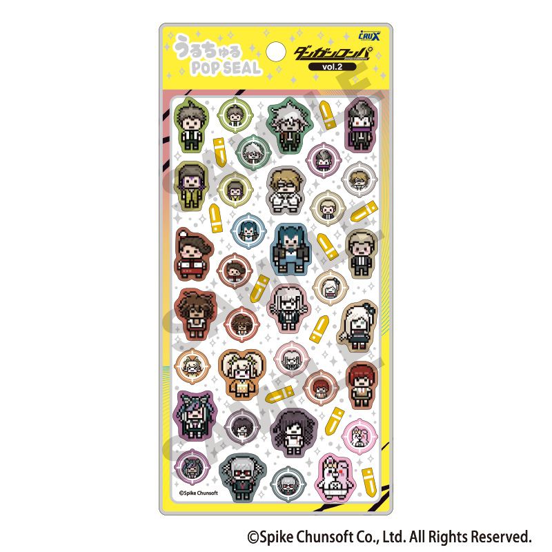 ダンガンロンパ シリーズ うるちゅるPOP SEAL スーパーダンガンロンパ2 - AniSmile