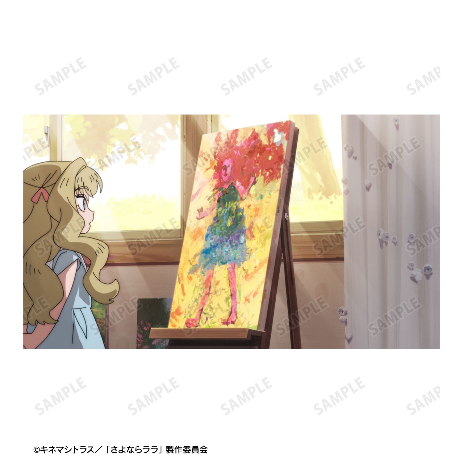TVアニメ「さよならララ」 ルカの絵 キャンバスボード ver.B Image 3 | AniSmile