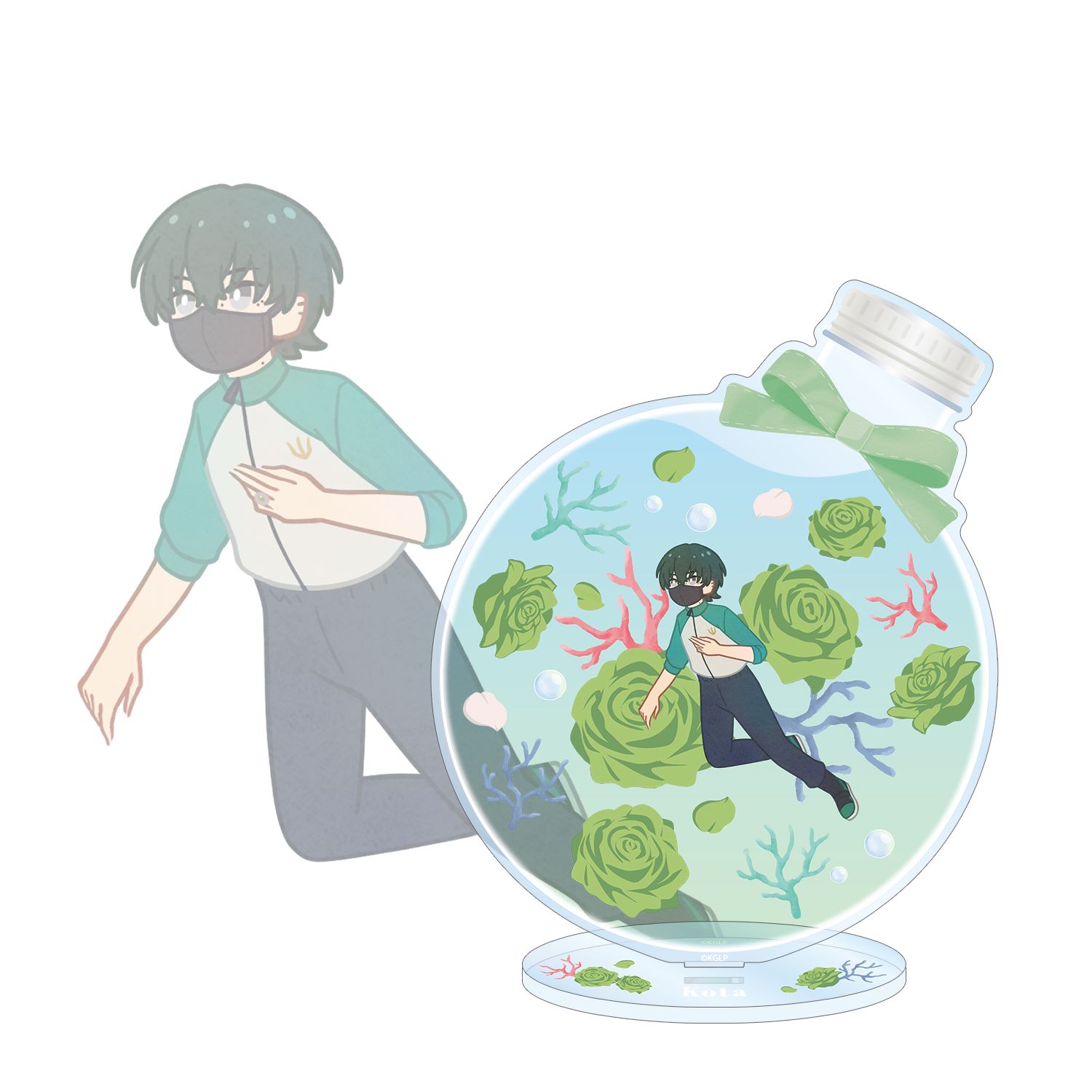 TVアニメ「さよならララ」 コータ Botania BIGアクリルスタンド - AniSmile