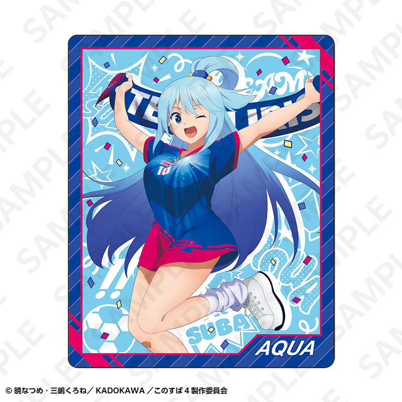 この素晴らしい世界に祝福を! トレーディングカード サッカーユニフォームver. 画像 6 | AniSmile