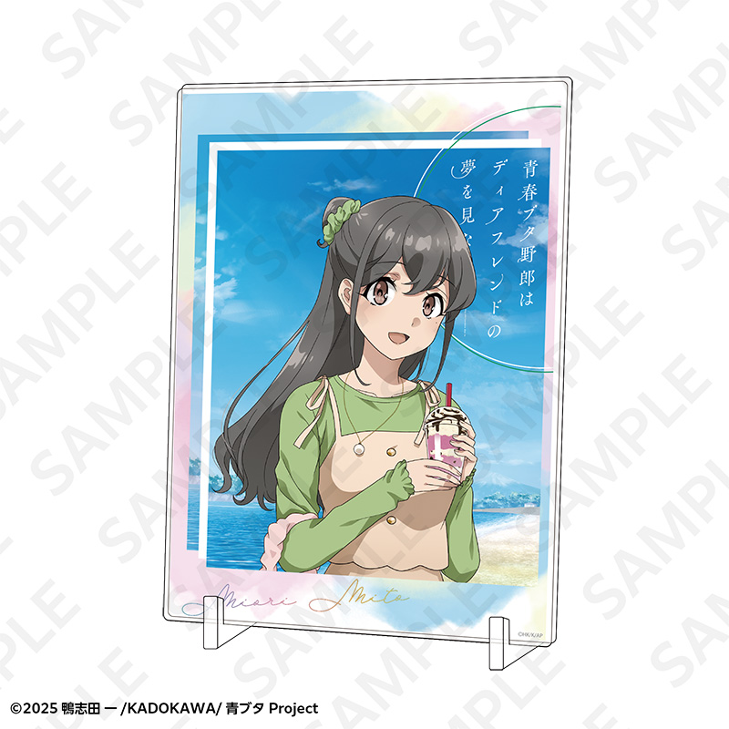 青春ブタ野郎はディアフレンドの夢を見ない A5アクリルパネル 春のお出かけver. 美東美織 画像 2 | AniSmile