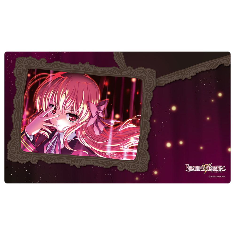 FORTUNE ARTERIAL ラバーマット(千堂瑛里華) - 公式商品画像 | AniSmile