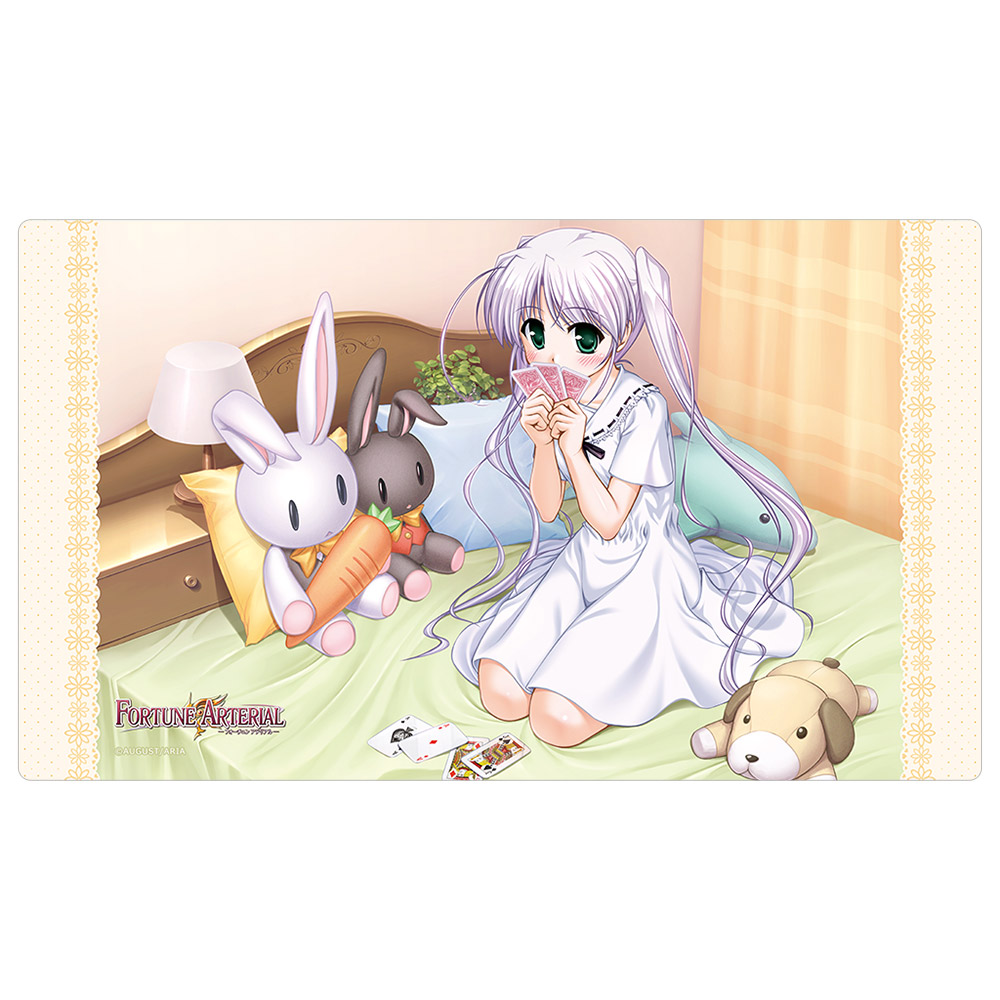 FORTUNE ARTERIAL ラバーマット(東儀白/トランプ) - 公式商品画像 | AniSmile