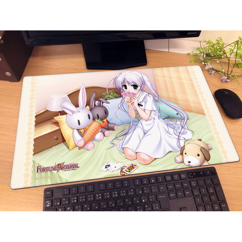 FORTUNE ARTERIAL ラバーマット(東儀白/トランプ) 画像 2 | AniSmile