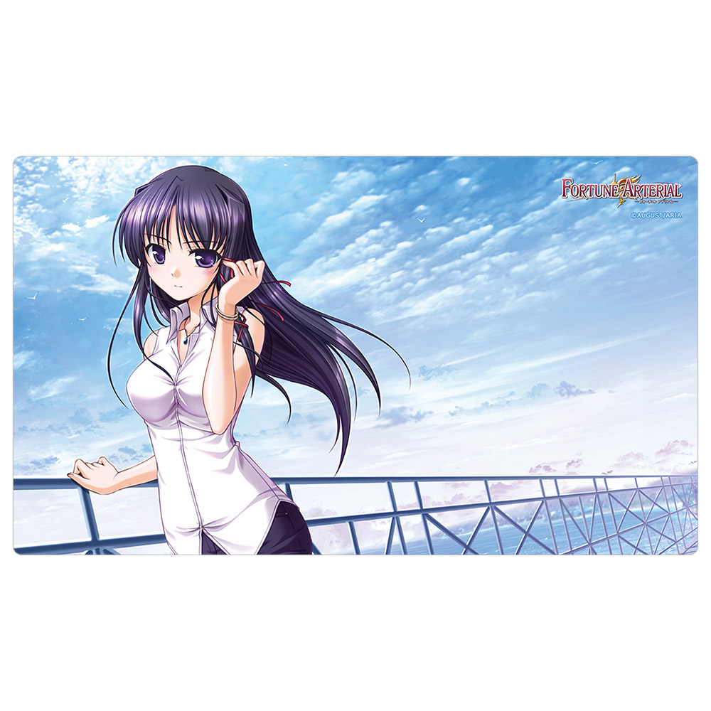 FORTUNE ARTERIAL ラバーマット(紅瀬桐葉/デート) - 公式商品画像 | AniSmile