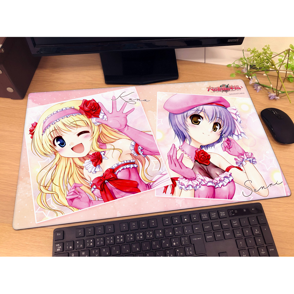 大図書館の羊飼い ラバーマット(御園千莉&鈴木佳奈/ドレス) 画像 2 | AniSmile
