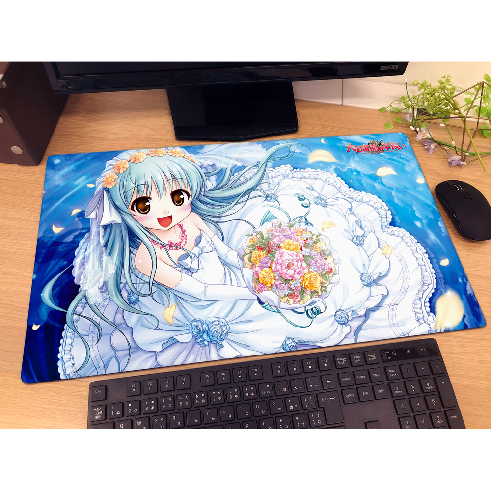 大図書館の羊飼い ラバーマット(嬉野紗弓実/ウェディングドレス) 画像 2 | AniSmile