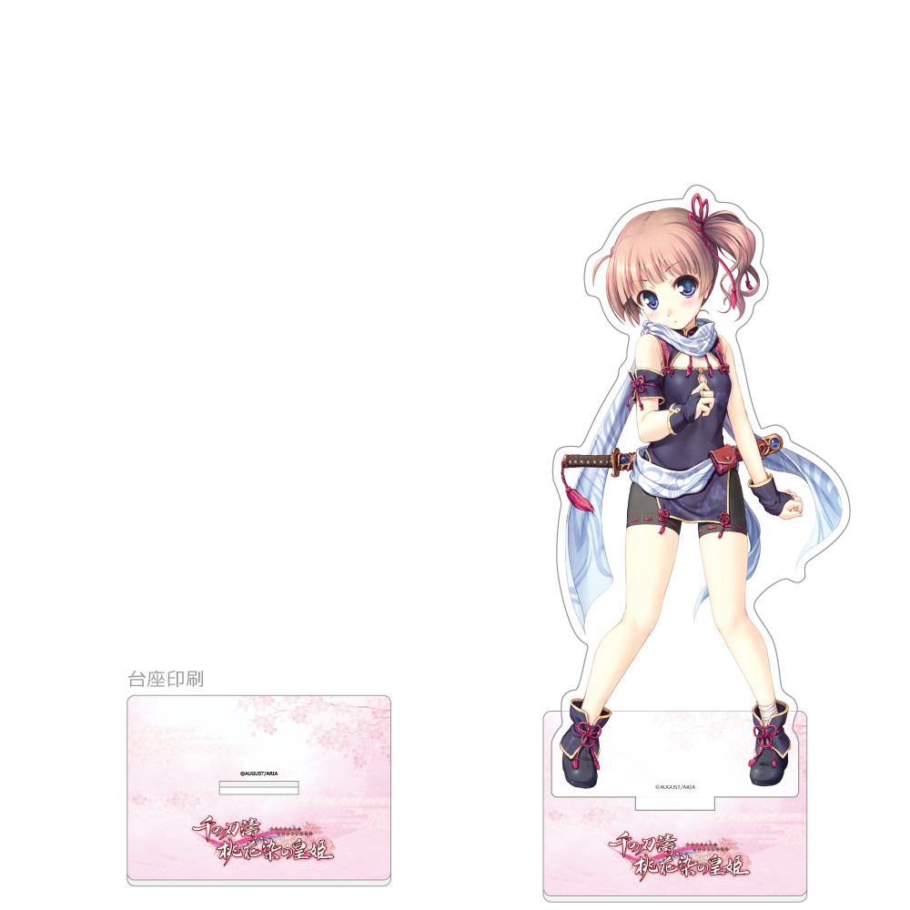 千の刃濤、桃花染の皇姫 特大アクリルスタンド(伊那子柚) - AniSmile