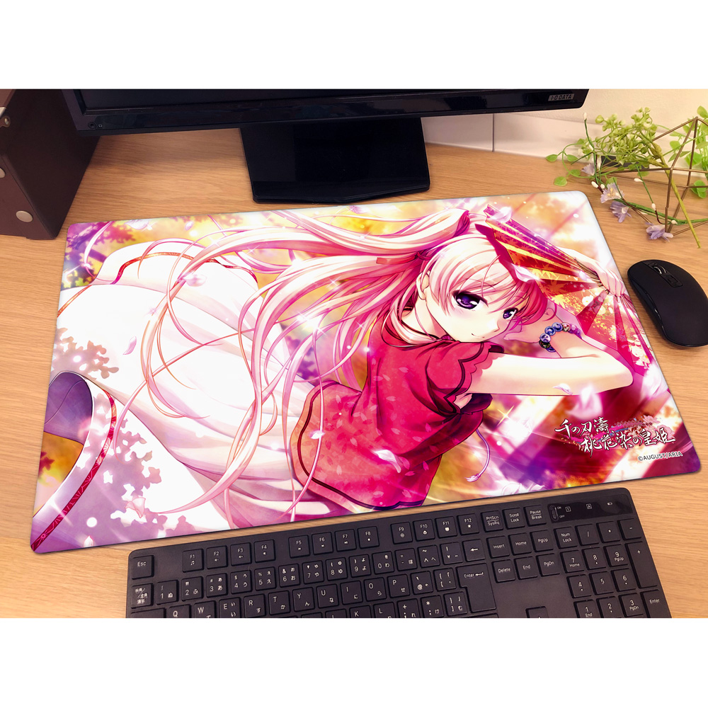 千の刃濤、桃花染の皇姫 ラバーマット(宮国朱璃/桃花染の舞) 画像 2 | AniSmile