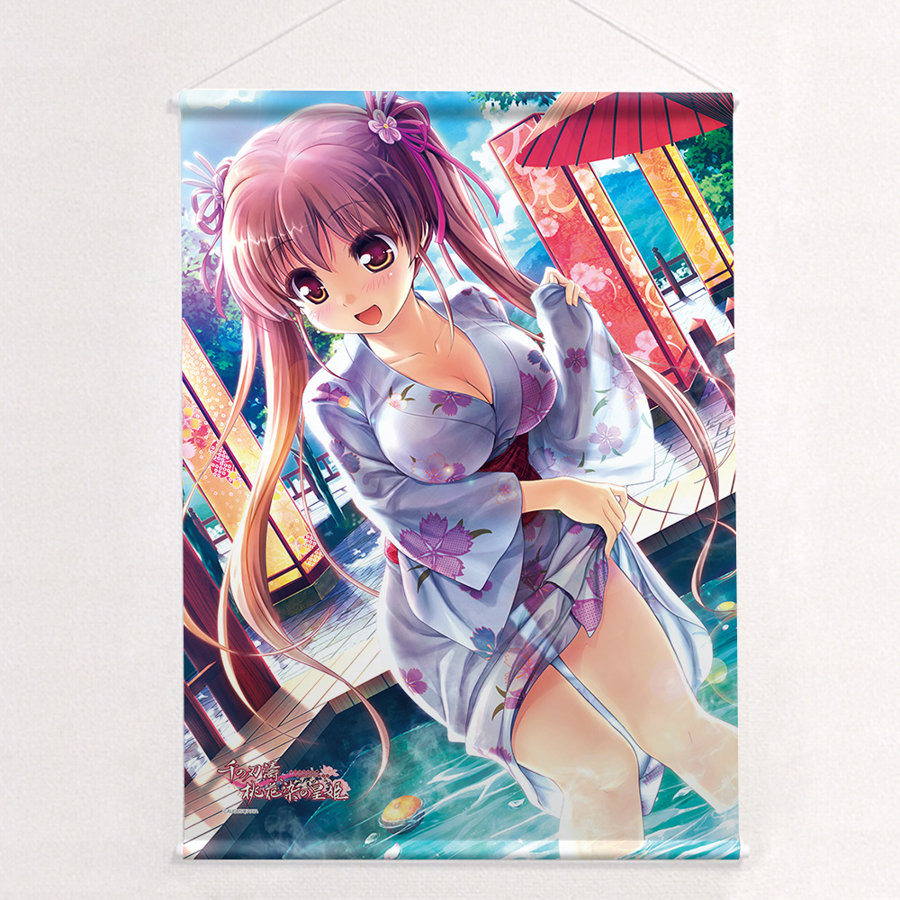 千の刃濤、桃花染の皇姫 B2タペストリー(椎葉古杜音/水遊び)Wスエード 画像 2 | AniSmile