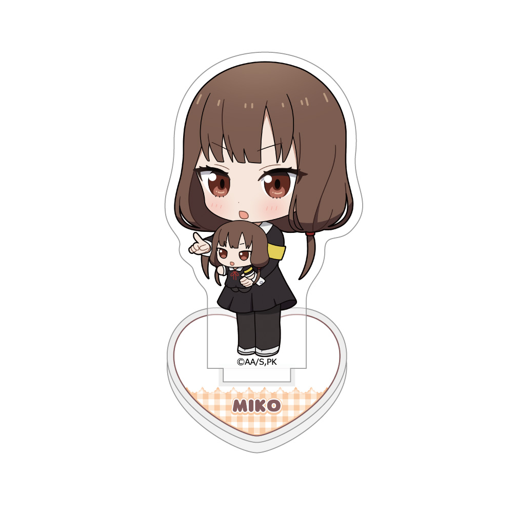 かぐや様は告らせたい アクリルスタンド(伊井野ミコ/Tiny Friends) 画像 2 | AniSmile