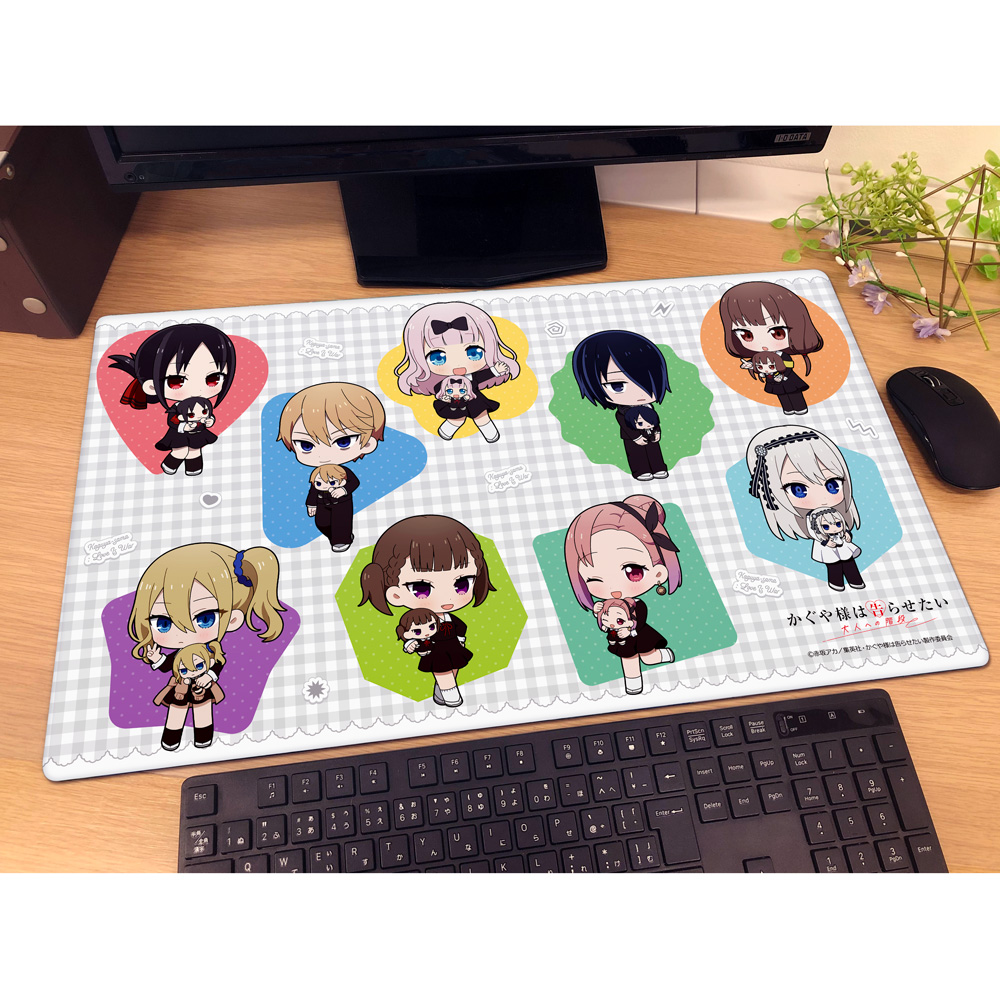かぐや様は告らせたい ラバーマット(Tiny Friends) 画像 2 | AniSmile