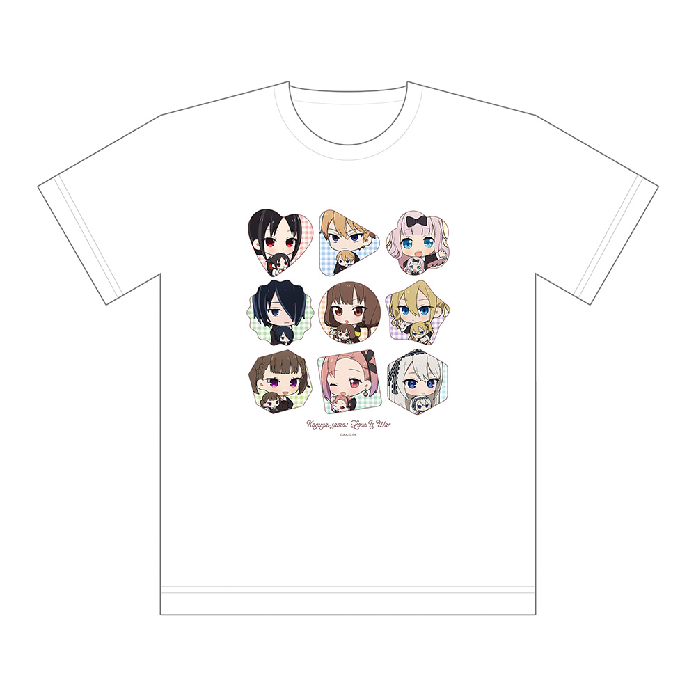 かぐや様は告らせたい Tシャツ(Tiny Friends)Mサイズ - 公式商品画像 | AniSmile