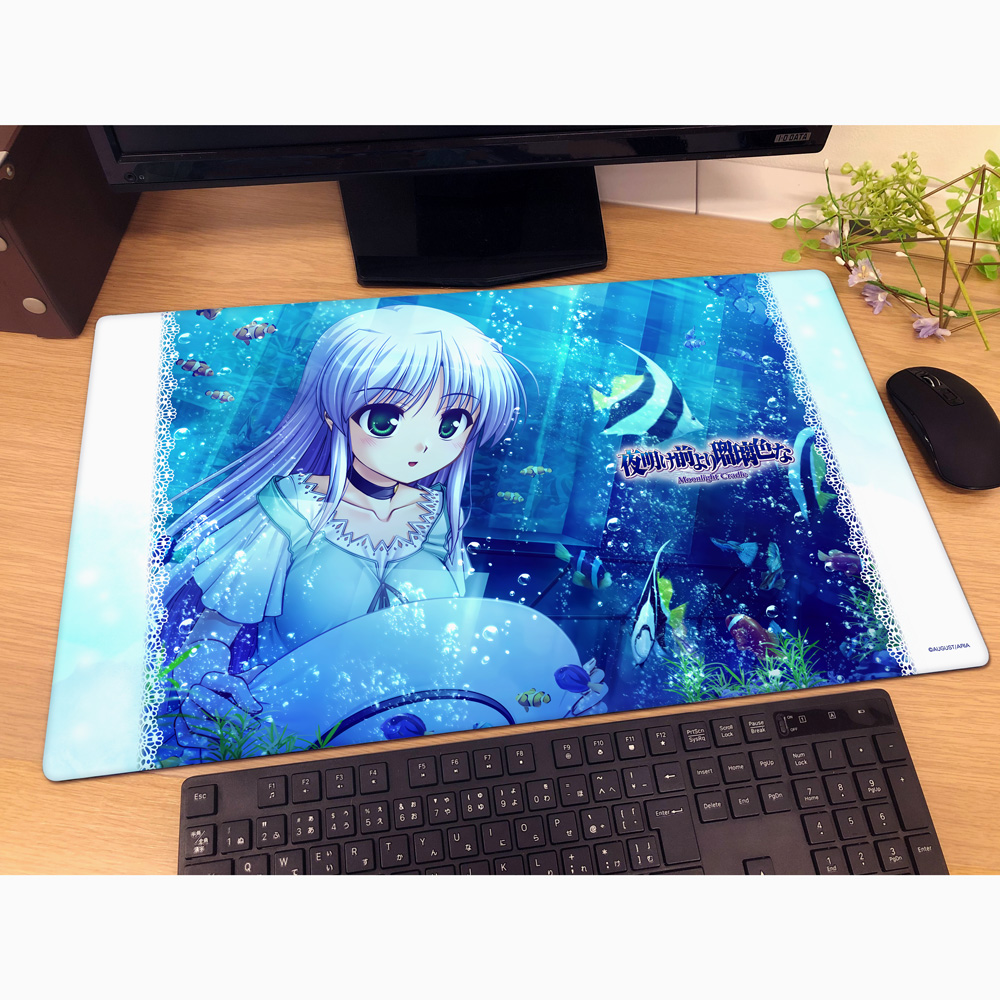 夜明け前より瑠璃色な ラバーマット(フィーナ・ファム・アーシュライト/水族館) 画像 2 | AniSmile