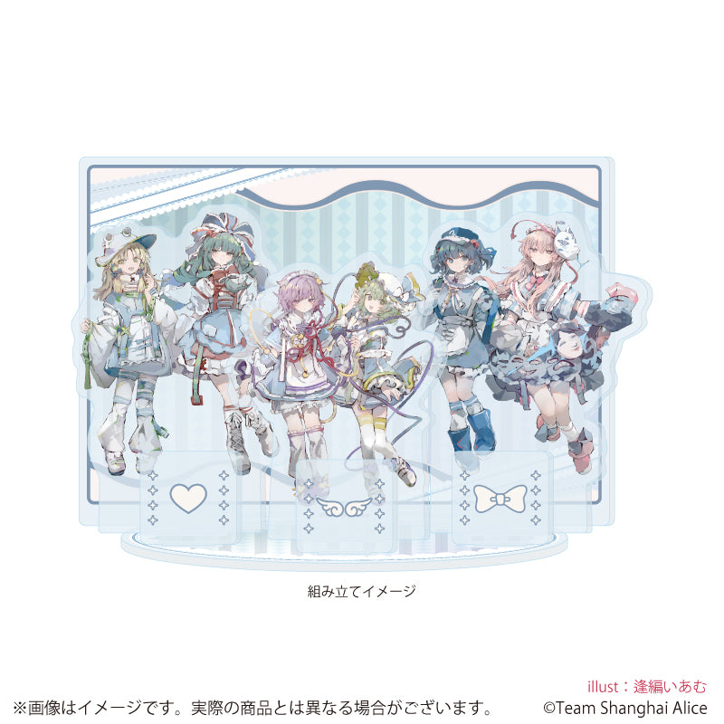 アクリルジオラマ「東方Project」08/集合デザイン 天使界隈ver.(描き起こしイラスト) 画像 2 | AniSmile