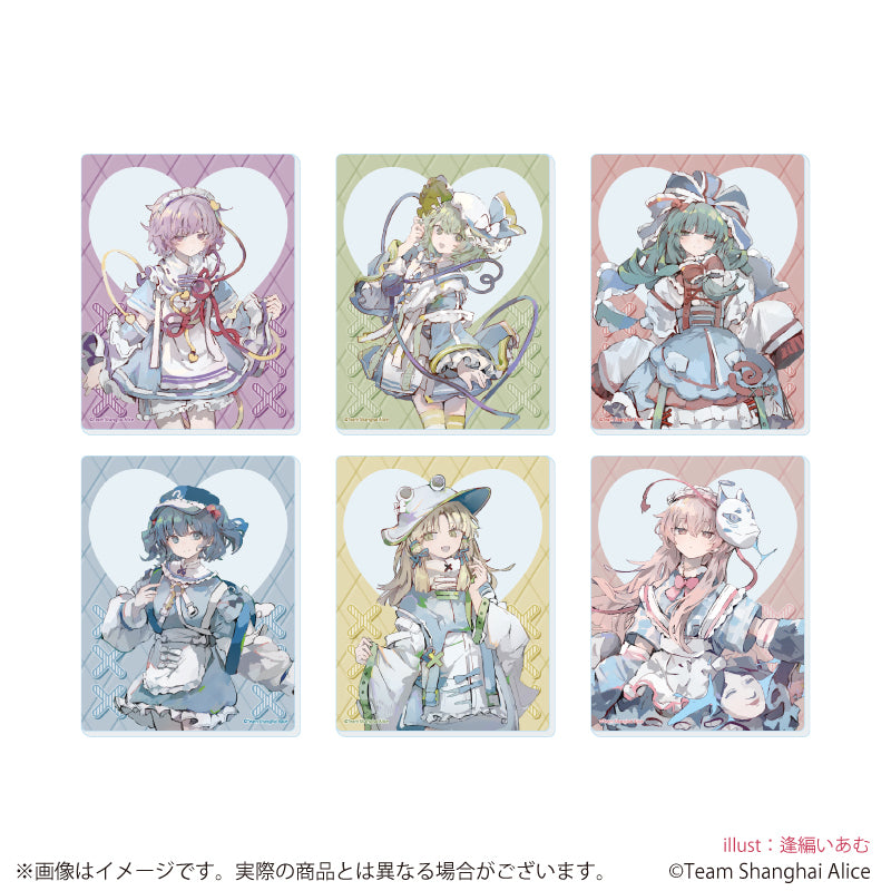 アクリルカード「東方Project」08/天使界隈ver. ブラインド(全6種)(描き起こしイラスト) - AniSmile