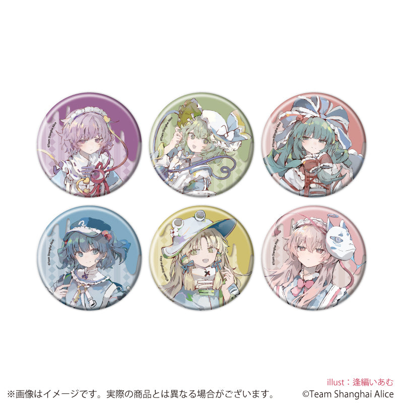 缶バッジ「東方Project」15/天使界隈ver. ブラインド(全6種)(描き起こしイラスト) - AniSmile