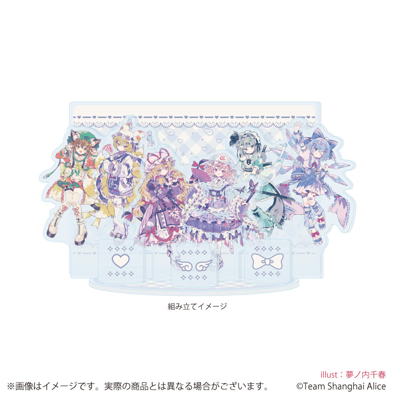 アクリルジオラマ「東方Project」07/集合デザイン 天使界隈ver.(描き起こしイラスト) 画像 2 | AniSmile