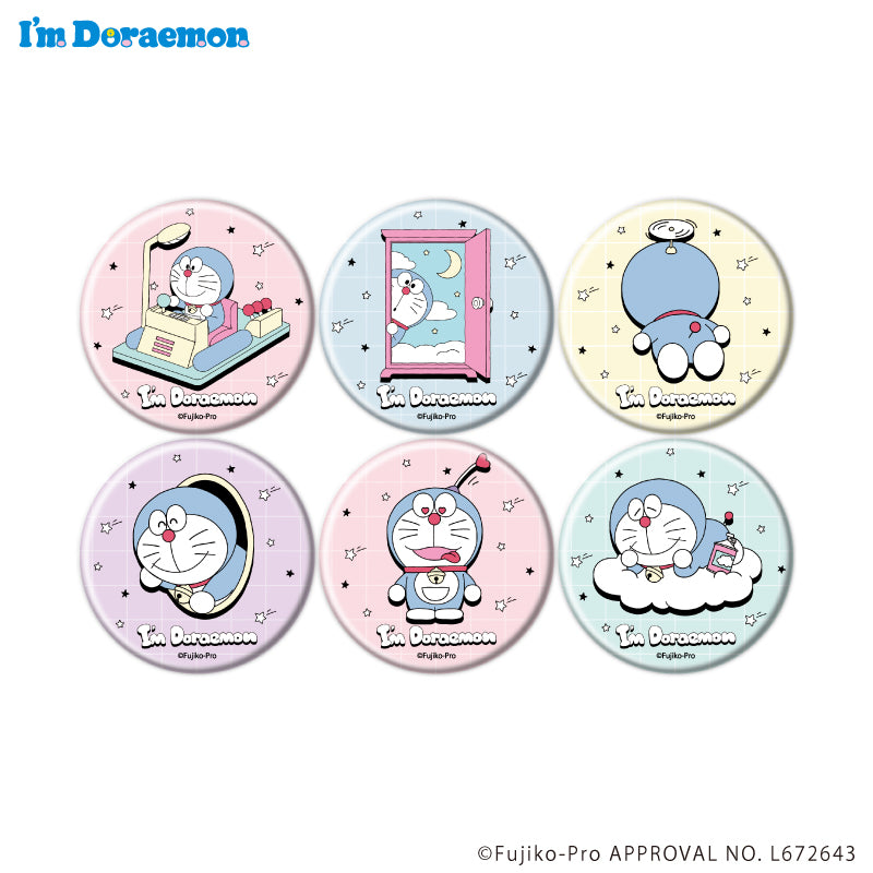 缶バッジ「I'm Doraemon」04/vol.04ブラインド(全6種) - AniSmile