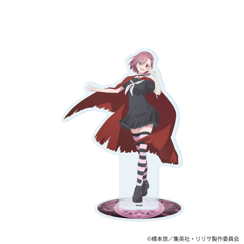アクリルスタンド「2.5次元の誘惑」29/天乃リリサ ダークネスファッションver.(描き下ろしイラスト) - AniSmile