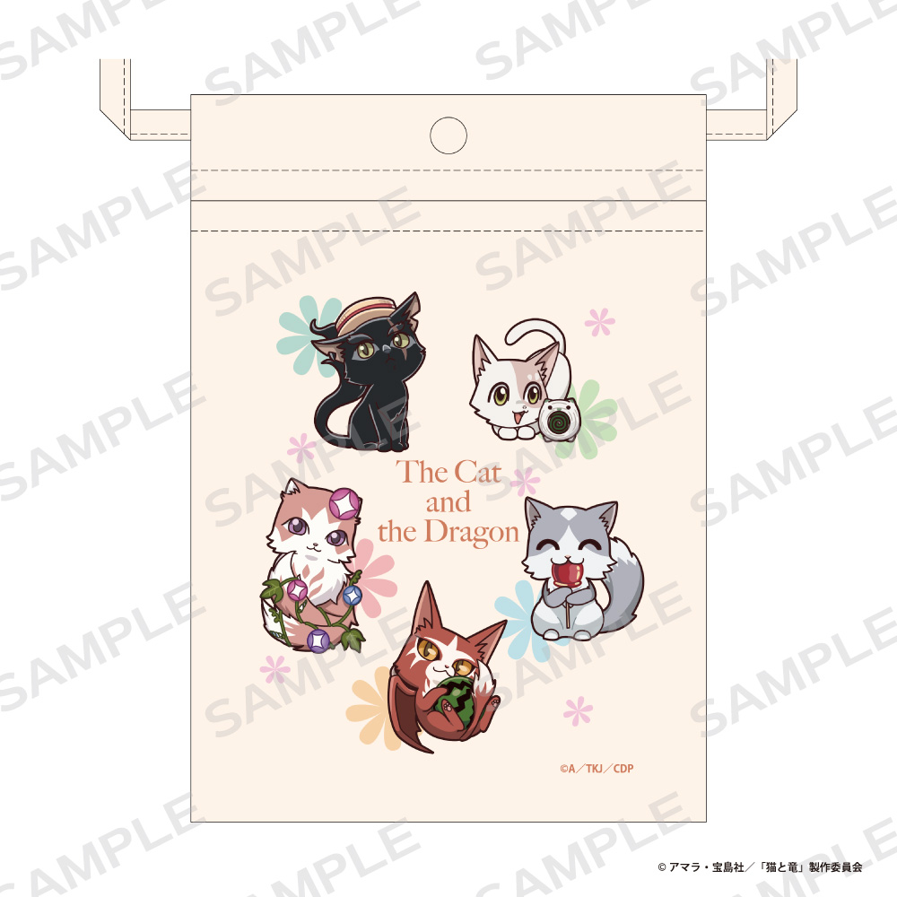 「猫と竜」サコッシュ - 公式商品画像 | AniSmile