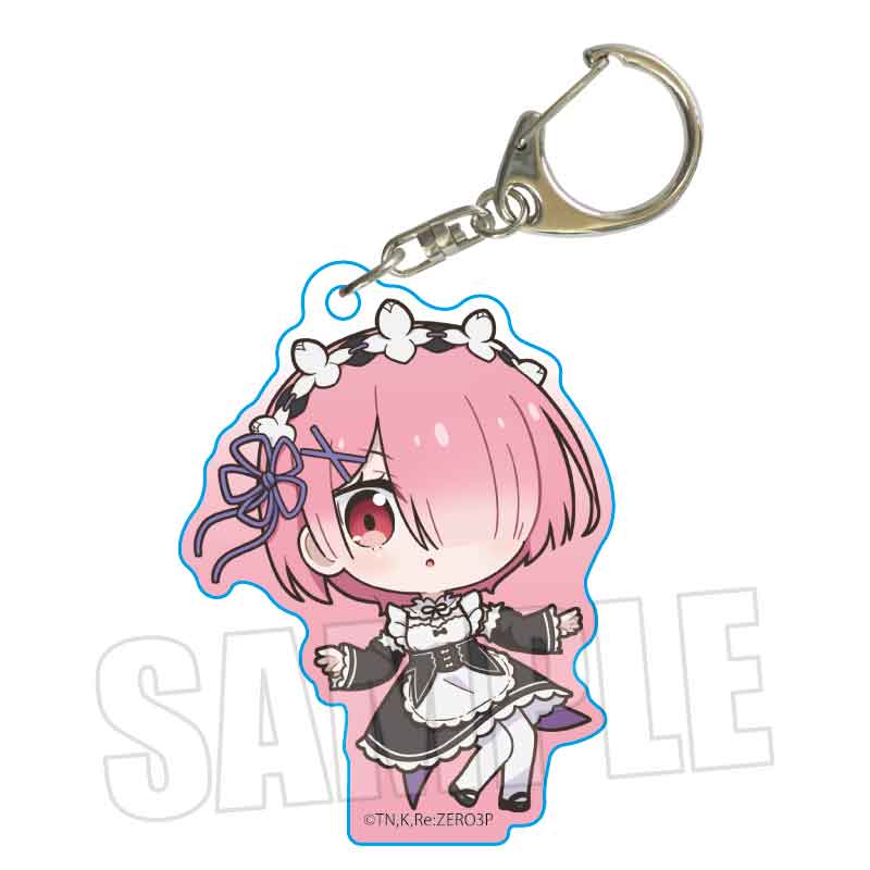 ぷかっしゅアクリルキーホルダー 3rd season ver. Re:ゼロから始める異世界生活/ラム(メイド) - AniSmile