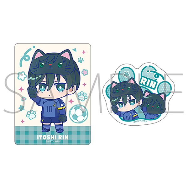ブルーロック2期 withCAT illustration Ver. ステッカーセット/糸師 凛 - AniSmile