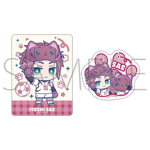 ブルーロック2期 withCAT illustration Ver. ステッカーセット/糸師 冴 - AniSmile