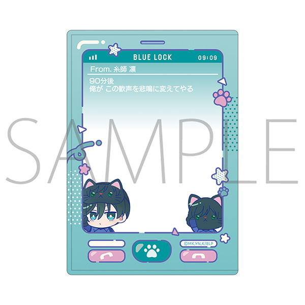 ブルーロック2期 withCAT illustration Ver. 硬質カードケース/糸師 凛 - AniSmile