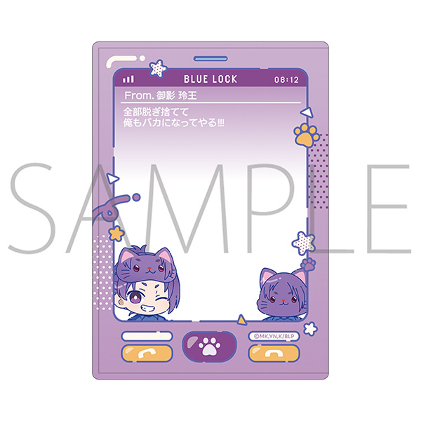 ブルーロック2期 withCAT illustration Ver. 硬質カードケース/御影 玲王 - AniSmile