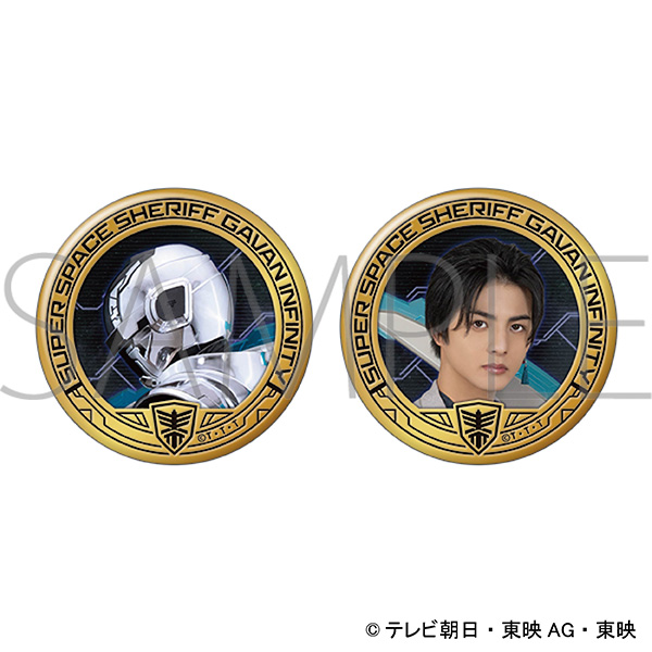 超宇宙刑事ギャバン インフィニティ メタリュクスマグネットセット/哀哭院 刹那&ギャバン・ブシドー - AniSmile