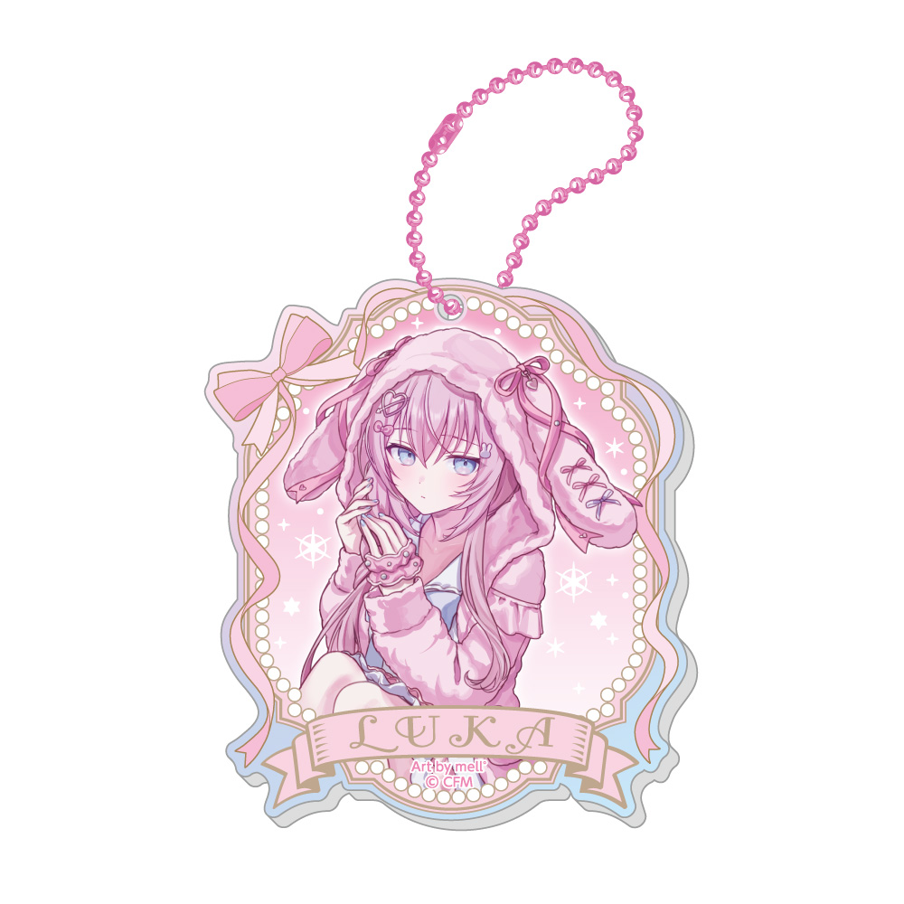 39Culture 2025 EXTRA POP オーロラアクリルキーホルダー / 巡音ルカ - 公式商品画像 | AniSmile