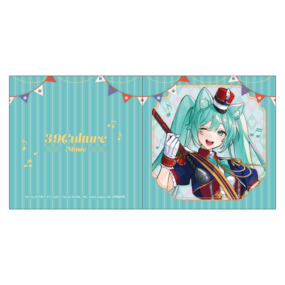 39Culture 2026 MUSIC レコード風コースター / 初音ミク 画像 3 | AniSmile