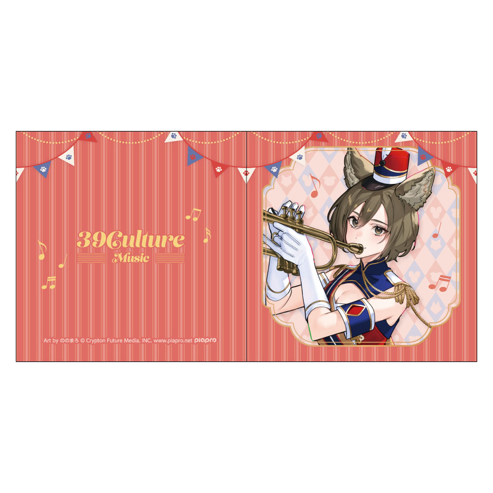 39Culture 2026 MUSIC レコード風コースター / MEIKO 画像 3 | AniSmile