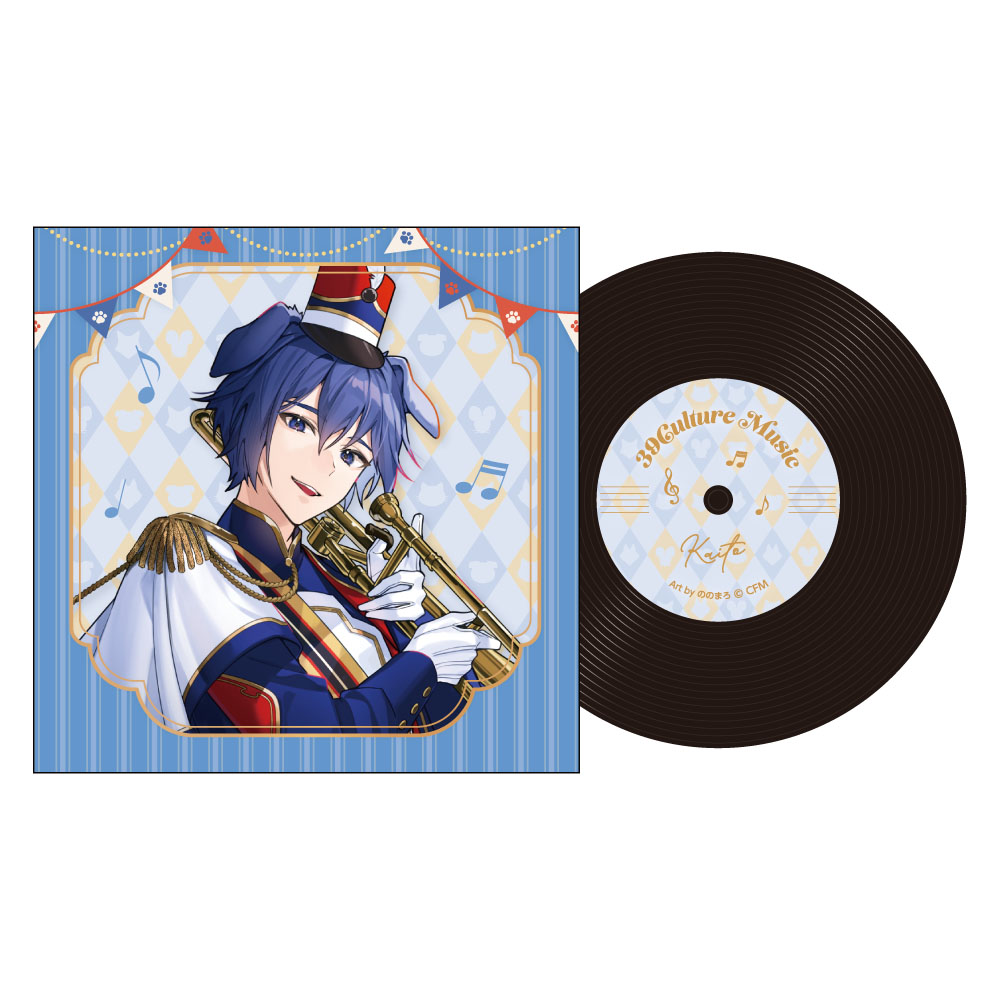 39Culture 2026 MUSIC レコード風コースター / KAITO 画像 2 | AniSmile