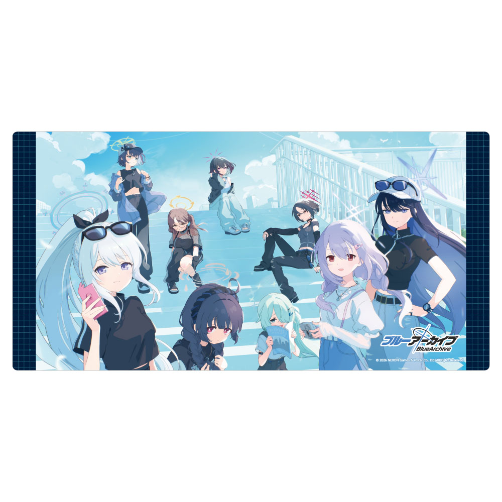 ブルーアーカイブ -Blue Archive- 描き下ろしデスクマット 5.5th Anniversary POP UP STORE - AniSmile
