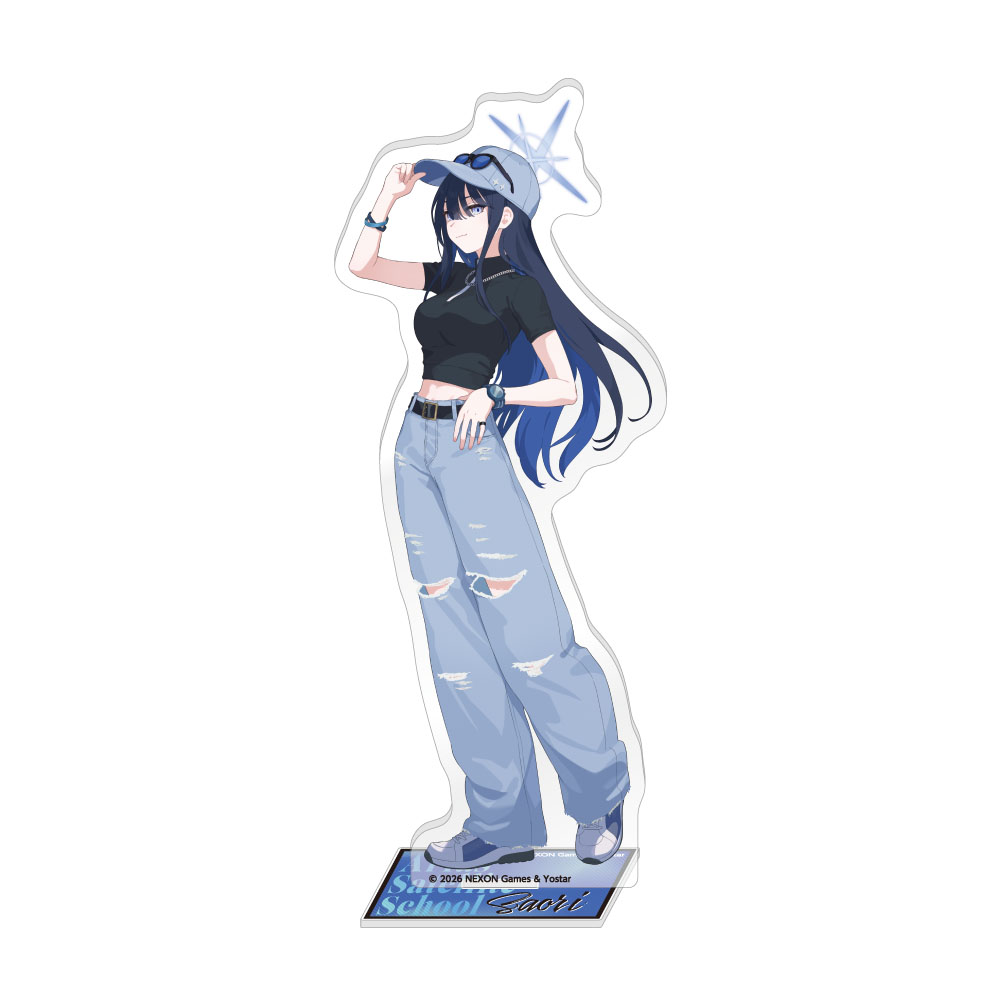 ブルーアーカイブ -Blue Archive- 描き下ろしアクリルスタンド 5.5th Anniversary POP UP STORE/サオリ - 公式商品画像 | AniSmile