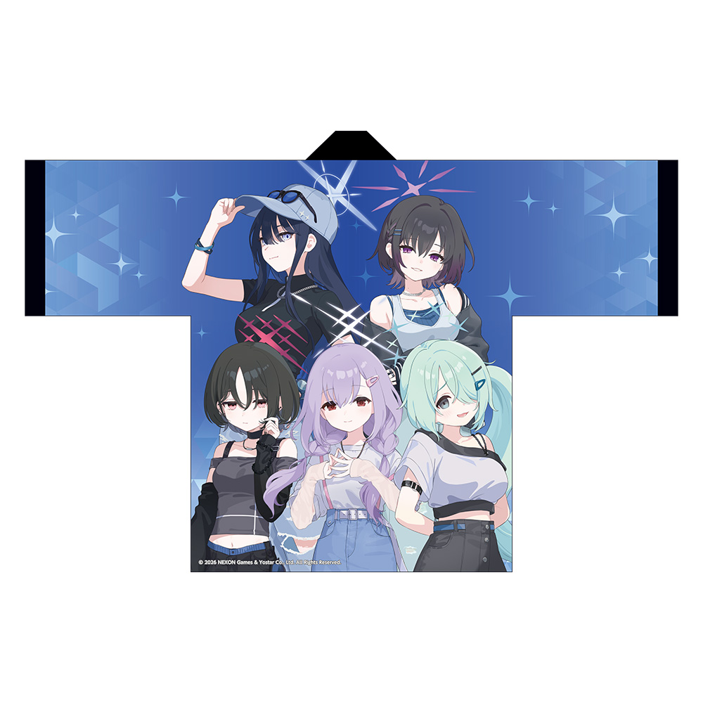 ブルーアーカイブ -Blue Archive- 描き下ろしフルグラフィックハッピ 5.5th Anniversary POP UP STORE/アリウス分校 画像 3 | AniSmile