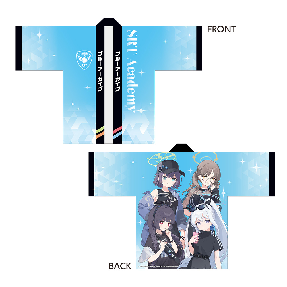 ブルーアーカイブ -Blue Archive- 描き下ろしフルグラフィックハッピ 5.5th Anniversary POP UP STORE/RABBIT小隊 画像 2 | AniSmile