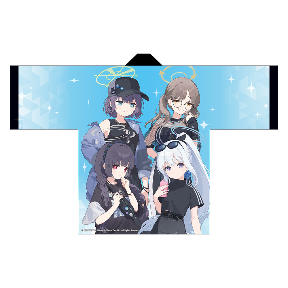 ブルーアーカイブ -Blue Archive- 描き下ろしフルグラフィックハッピ 5.5th Anniversary POP UP STORE/RABBIT小隊 画像 3 | AniSmile