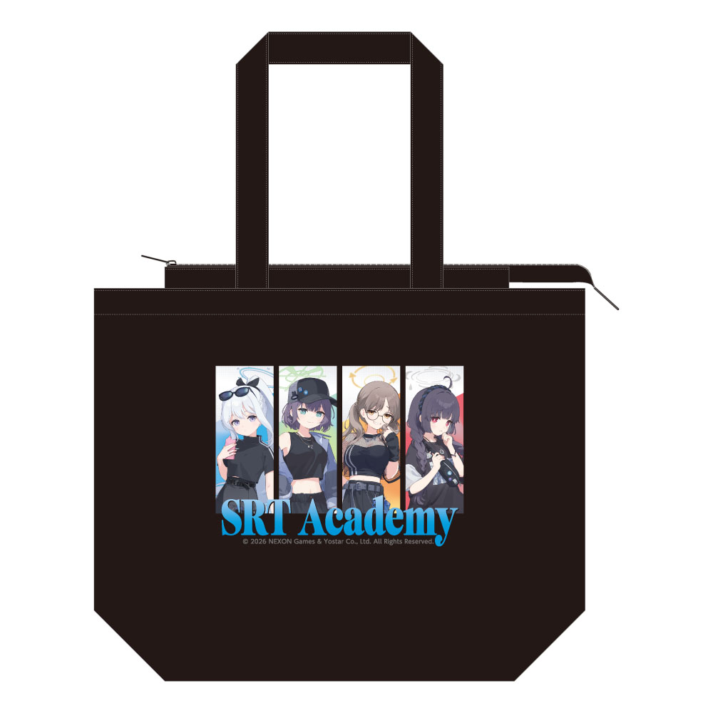 ブルーアーカイブ -Blue Archive- 描き下ろしファスナートートバッグ 5.5th Anniversary POP UP STORE/RABBIT小隊 - AniSmile