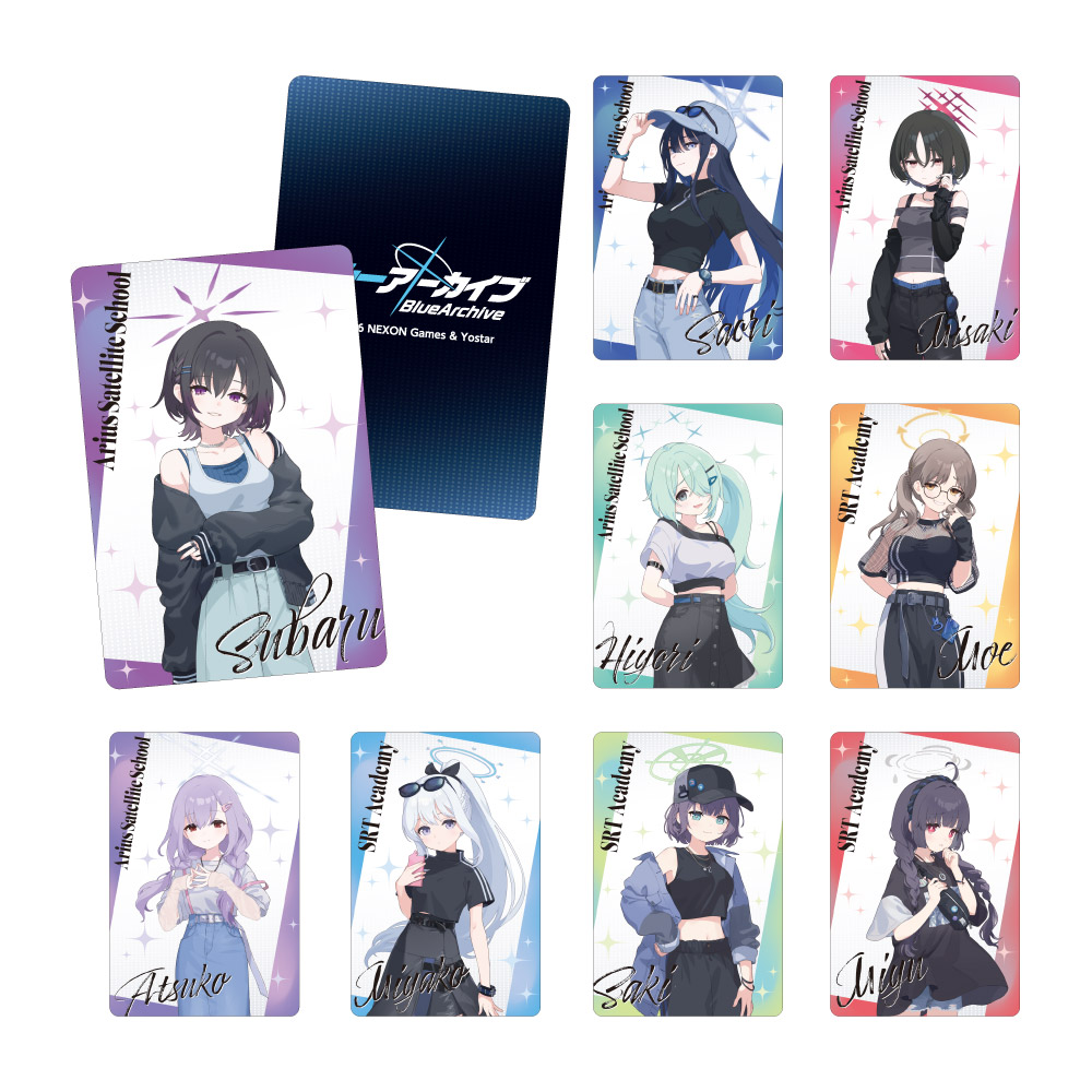 ブルーアーカイブ -Blue Archive- トレーディング描き下ろしメタリックカード 5.5th Anniversary POP UP STORE - AniSmile