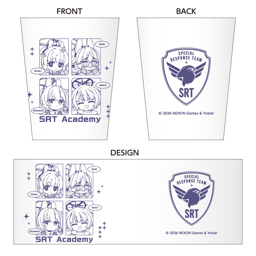 ブルーアーカイブ -Blue Archive- ステンレスサーモタンブラー 5.5th Anniversary POP UP STORE/RABBIT小隊 画像 2 | AniSmile