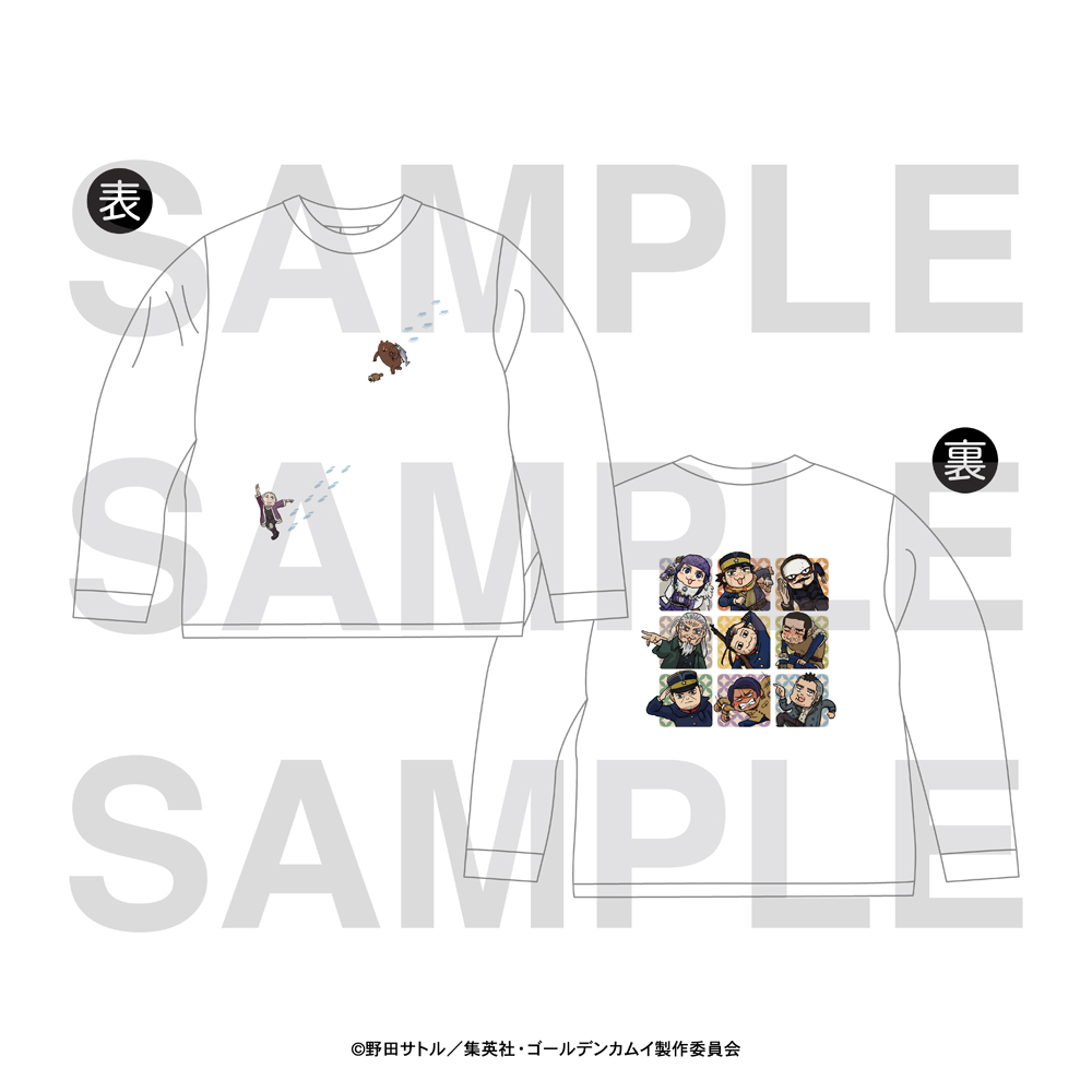 ゴールデンカムイ×くまみね ロングTシャツ M - 公式商品画像 | AniSmile