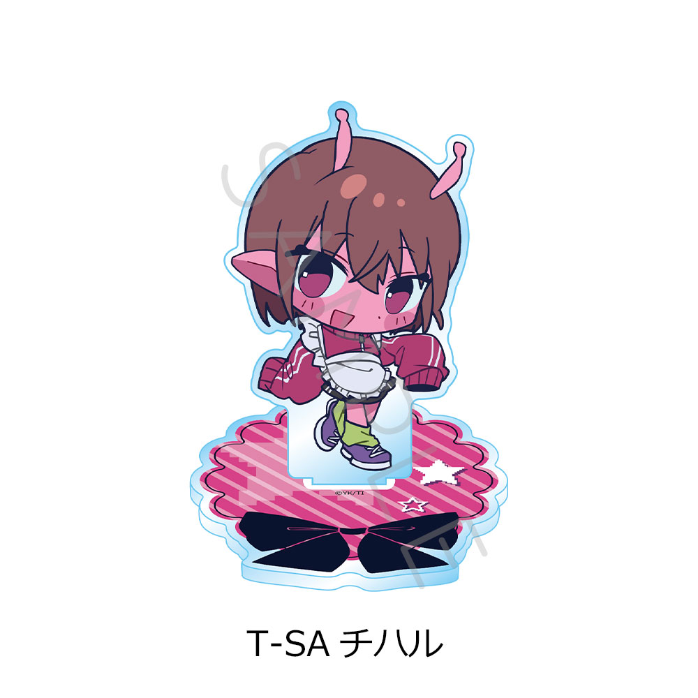 アニメ『銀河特急 ミルキー☆サブウェイ』第5弾 アクリルスタンド(ちぽっけ) T-SA(チハル) 画像 3 | AniSmile