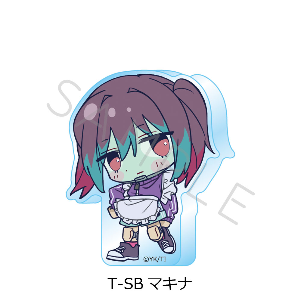 アニメ『銀河特急 ミルキー☆サブウェイ』第5弾 アクリルミニブロック(ちぽっけ) T-SB(マキナ) - AniSmile