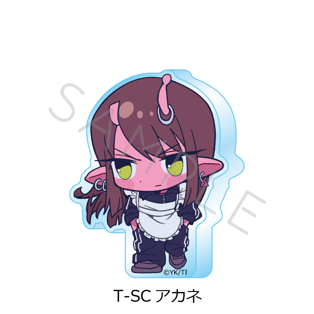 アニメ『銀河特急 ミルキー☆サブウェイ』第5弾 アクリルミニブロック(ちぽっけ) T-SC(アカネ) - AniSmile