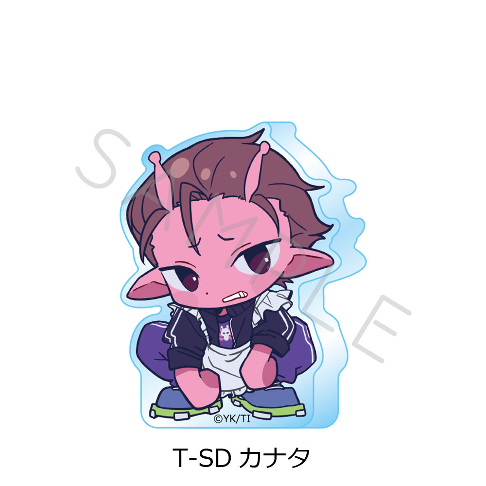 アニメ『銀河特急 ミルキー☆サブウェイ』第5弾 アクリルミニブロック(ちぽっけ) T-SD(カナタ) - AniSmile