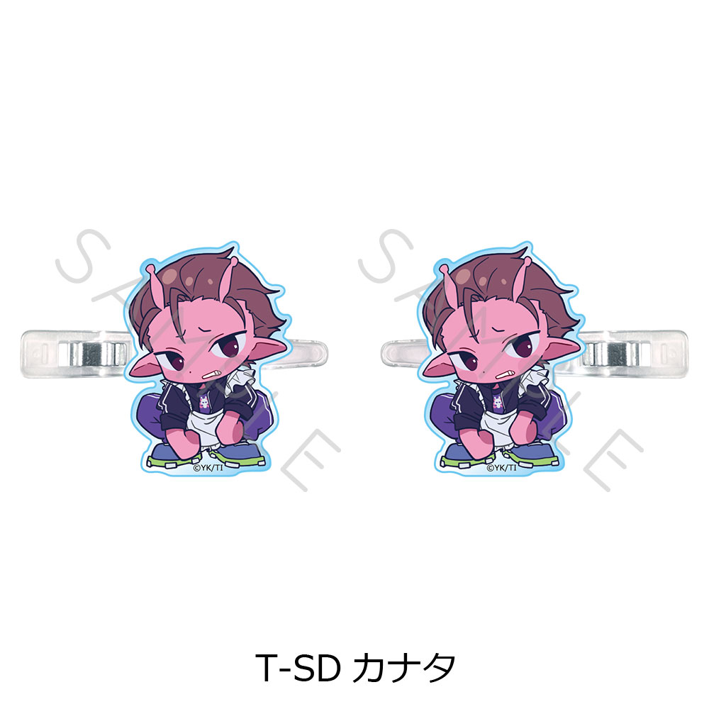 アニメ『銀河特急 ミルキー☆サブウェイ』第5弾 前髪クリップ(ちぽっけ) T-SD(カナタ) - AniSmile