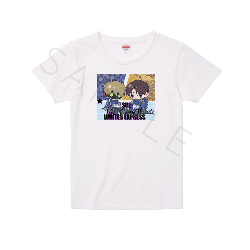 アニメ『銀河特急 ミルキー☆サブウェイ』第5弾 Tシャツ(ちぽっけ) T-SC(カート・マックス) ホワイト Sサイズ 画像 2 | AniSmile